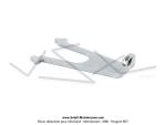 Etrier de support de corps de filtre  air pour SoleX 2200 v2 / 3300 / 3800 / 5000