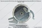 Moyeu de roue arrire 100  36 trous Leleu (Prior) pour Mobylette Motobcane Motoconfort MBK 85 / 88  Petite Joue 