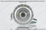 Moyeu de roue arrire 100  36 trous Leleu (Prior) pour Mobylette Motobcane Motoconfort MBK 85 / 88  Petite Joue 