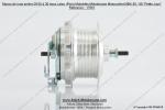 Moyeu de roue arrire 100  36 trous Leleu (Prior) pour Mobylette Motobcane Motoconfort MBK 85 / 88  Petite Joue 
