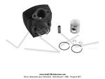 Cylindre / Piston (Kit) 40 - 50cc - T3 - Teknix - type Origine - pour Peugeot 103 / 104 / 105 / GT10