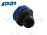 Filtre  air (Cornet) mousse Polini pour carburateurs Dell'Orto PHVA / PHBN - ext.80mm - Coud 30- Lg. 92mm - 36mm