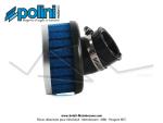 Filtre  air (Cornet) mousse Polini pour carburateurs Dell'Orto PHBG / PHBD - ext.80mm - Coud 30 - Lg. 92mm - 32mm