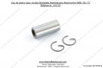 Axe de piston avec circlips pour Mobylette Motobcane Motoconfort MBK 88 / 51