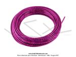 Gaine de frein - de starter - d'acclrateur - de dcompresseur - 5mm - Couleur Laser Fuchsia (le mtre)