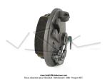 Flasque de frein avant complet - 90x20 - axe de 12 - type Grimeca  pour Peugeot 103