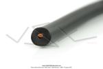 Fil bougie - Noir - 7mm - PAVSE France (Rouleau de 5 mtres)