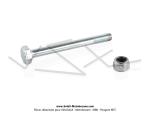 Axe de bras oscillant M10x105 pour Peugeot 103 MVL phase 2 / VOGUE