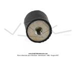 Silent-bloc de pot d'chappement 20x20 - M6/M6 - Femelle / Femelle