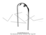 Pont / Support de garde-boue avant - Chrom - pour Peugeot 103 MV / MVL (...)
