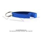 Porte-cls dcapsuleur - Bleu - grav logo  MBK  (annes 2000)