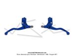 Leviers de frein - Courts - Mtal - Bleus - Mini Targa