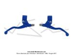 Leviers de frein - Courts - Mtal - Bleus - Mini Targa