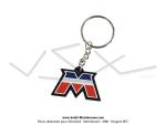 Porte-cls PVC avec logo tricolore  M - MOTOBCANE 