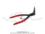 Pince  circlips internes avec pointes  90