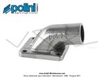 Pipe d'admission pour carburateurs de 17,5 / 19 / 21 - Polini pour Peugeot 103 SP / MVL