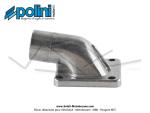 Pipe d'admission pour carburateurs de 17,5 / 19 / 21 - Polini pour Peugeot 103 SP / MVL