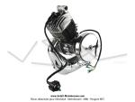 Moteur complet type MBK AV7 Mobymatic avec allumage lectronique type Moriyama (avec variateur Mobymatic / sans carburateur) pour Mobylette Motobcane Motoconfort MBK 88 (Culasse  fixation haute)