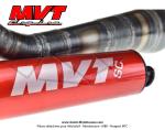 Pot d'chappement MVT  SC  - Service Course - G2 - roul / soud - pour Peugeot 103 SPX / RCX (bras carr) (Non homologu sur voie publique - Rserv  une utilisation sur circuit priv)