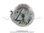 Moyeu de roue avant 80mm  36 trous Leleu pour Mobylette Motobcane Motoconfort MBK 88 / 85 / 51