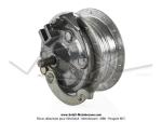 Moyeu de roue avant 80mm  28 trous Leleu pour Peugeot 103 SP / MVL