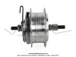 Moyeu de roue avant 80mm  36 trous  cne Peugeot 103