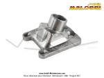 Pipe d'admission Malossi - int. 15mm / ext. 19mm - incline - de boite  clapet Malossi pour Peugeot 103