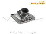 Pipe d'admission Malossi - int. 15mm / ext. 19mm - incline - de boite  clapet Malossi pour Peugeot 103