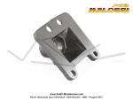 Pipe d'admission Malossi - int. 15mm / ext. 19mm - incline - de boite  clapet Malossi pour Peugeot 103