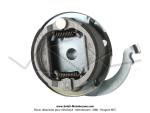 Flasque de frein  tambour avant 80 Leleu - Ancien Modle - pour Mobylette Motobcane / Motoconfort / MBK