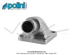 Pipe d'admission droite 15 Polini pour Peugeot 103 SP / MVL