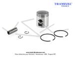 Piston complet 39.89mm (Transval) pour Peugeot 101 / 102 / 103 / 104 / GT10  (Segments p. 1,5mm)