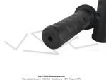 Poignes de guidon noires alvoles 80' / 90' pour Mobylettes Motobcane Motoconfort MBK