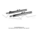 Plongeurs de fourche (Plongeurs) - Chroms - avec ressorts pour Peugeot 103 SP / SPX / RCX
