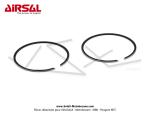 Segments Airsal 46x1mm - T6 (Mono-segment et bi-segment) - pour Peugeot 103 SP / MVL / Vogue / SPX / RCX - (X2pcs)