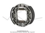 Mchoires de frein  tambour - 80mm x 20mm - Nid d'Abeilles - pour Mobylette Motobcane Motoconfort MBK 51