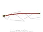 Raccord de pompe  air Valve Auto Schrader - Lg. 25 cm
