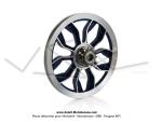 Poulie (Plateau) aluminium Bleue - 11 dents - pour Peugeot 103