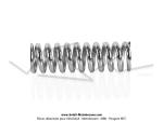 Ressort moteur chrom renforc pour Peugeot 103 SP / MVL