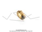 Graisseur de pdalier / de vilebrequin - M5x0.8 - Laiton - pour Mobylettes Motobcane Motoconfort MBK / de poulie Peugeot 103