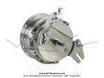 Moyeu de roue arrire 100  36 trous Leleu (Prior) pour Mobylette Motobcane Motoconfort MBK 85 / 88  Petite Joue 