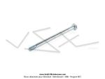 Vis de selle longue - M8x1.00 - pour SoleX 3300 / 3800 / 5000 / 6000