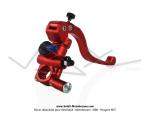 Matre cylindre de frein aluminium anodis rouge