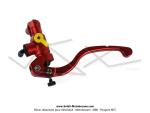 Matre cylindre de frein aluminium anodis rouge