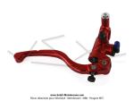 Matre cylindre de frein aluminium anodis rouge