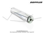 Silencieux d'chappement (Cartouche) - Doppler ER1 - Alu poli pour mcabote