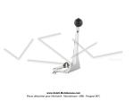 Levier de relevage chrom pour SoleX 2200v2 / 3300 / 3800