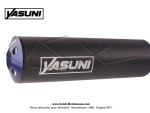 Pot d'chappement YASUNI - Silencieux Noir / Bleu - pour Peugeot 103 SP / MVL / VOGUE