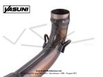 Pot d'chappement YASUNI - Silencieux Noir - pour Peugeot 103 SP / MVL / VOGUE