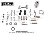 Pot d'chappement YASUNI - Silencieux Kevlar - pour Peugeot 103 SP / MVL / VOGUE